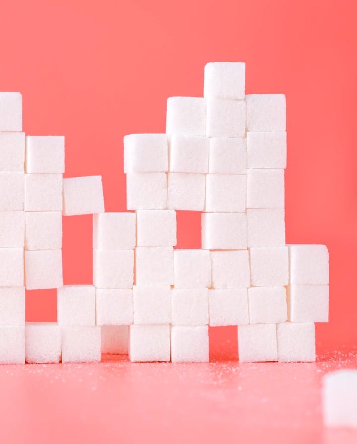 stack of sugarcubes